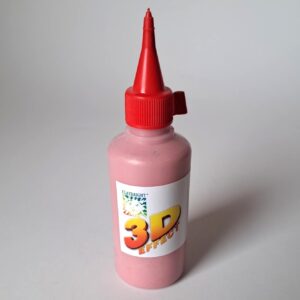 3D Effect for Bisqueware – Red