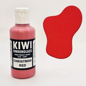 Kiwi Christmas Red Underglaze