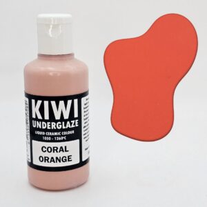 Kiwi Coral Orange Underglaze
