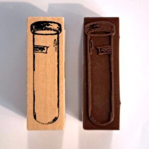 Test Tube Stamp