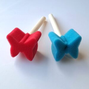 Large Butterfly Sponge on Stick