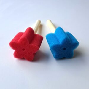 Large Flower Sponge on Stick