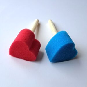 Large Heart Sponge on Stick
