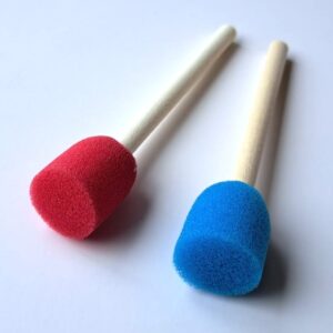 Medium Circle Sponge on Stick