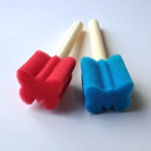 Small Butterfly Sponge on Stick